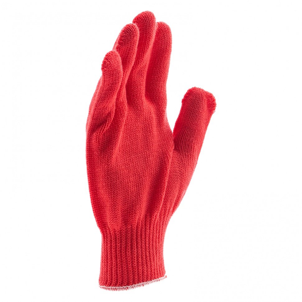 Перчатки трикотажные, акрил, коралл, оверлок Сибртех (68658)