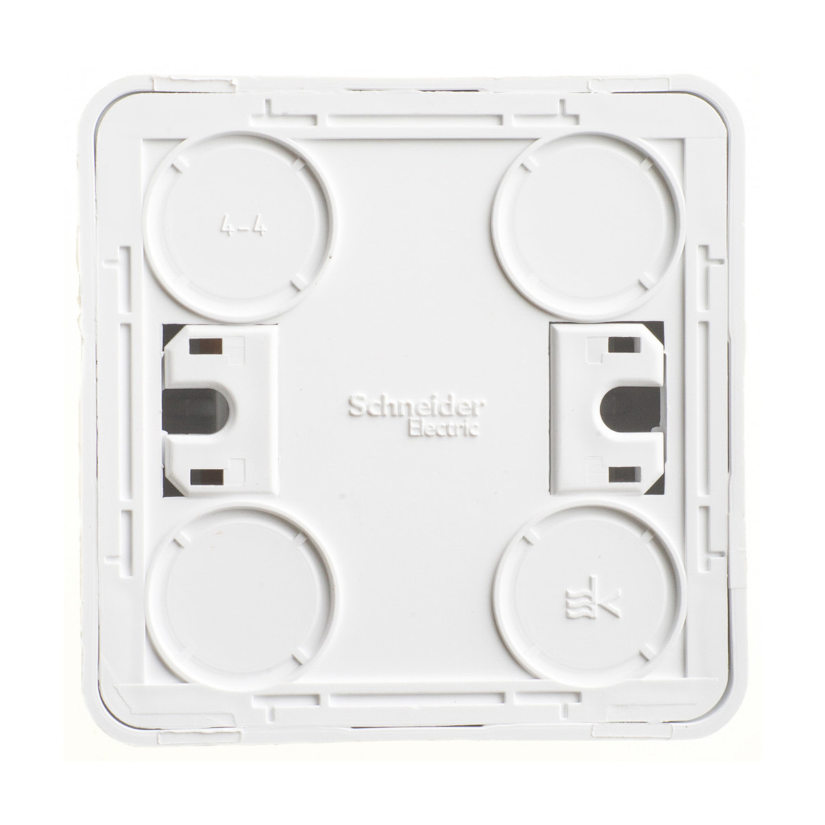 Выключатель открыт. уст. "этюд" 1 кл. с индикатором 10а, белый (1/25/200) "schneider"