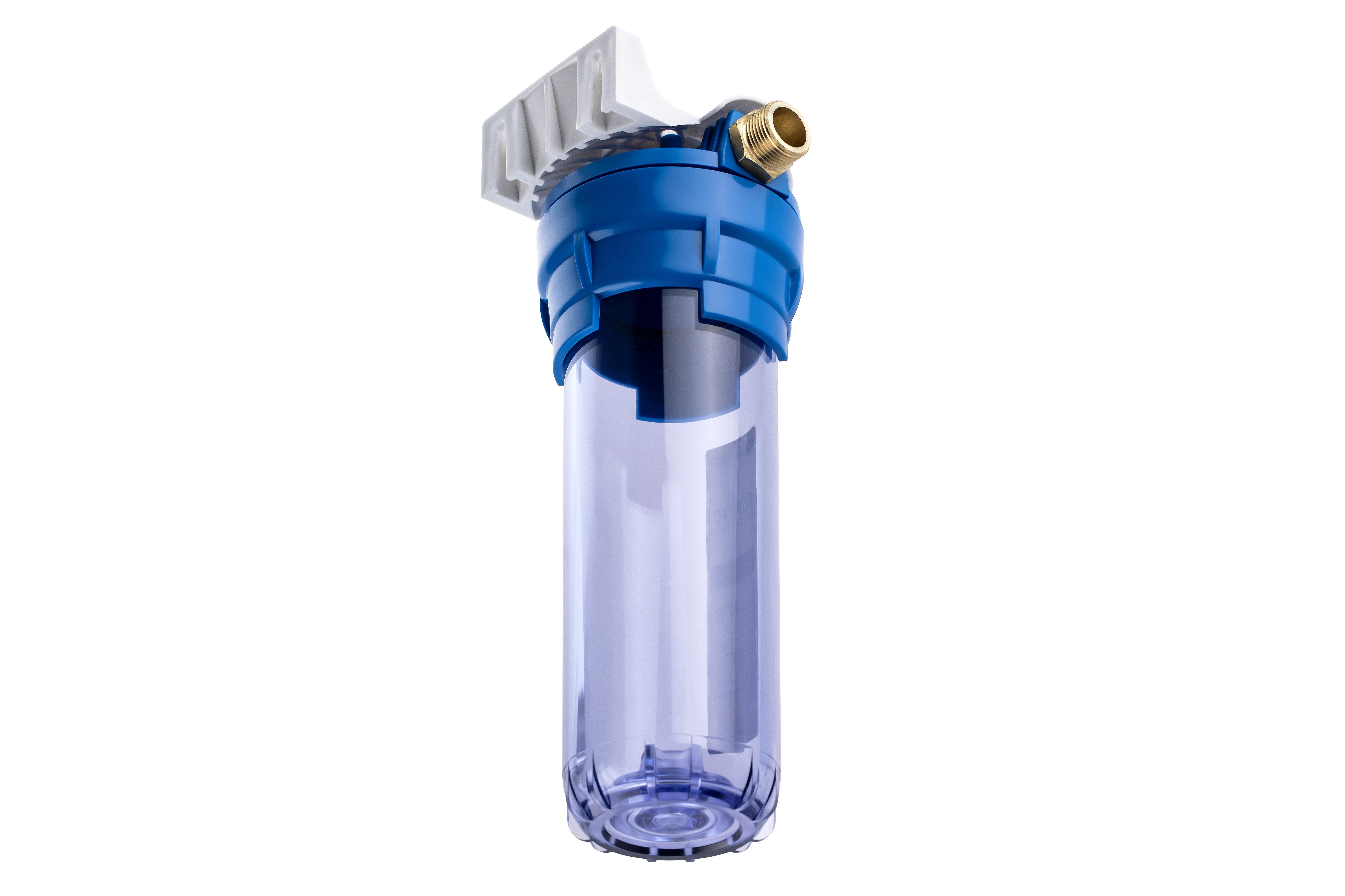 Корпус Гейзер 10" 3/4 прозрачный для холодной воды