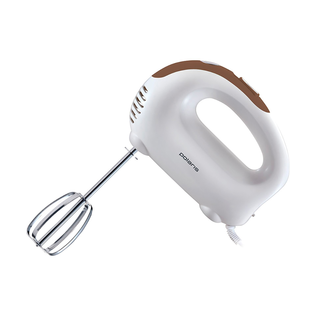 Миксер phm 3018 "maroon" 3 скорости, 300 вт (кофейный) (1/12) "polaris"