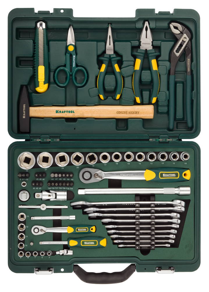 KRAFTOOL Industrie 70 универсальный набор инструмента 70 предм.