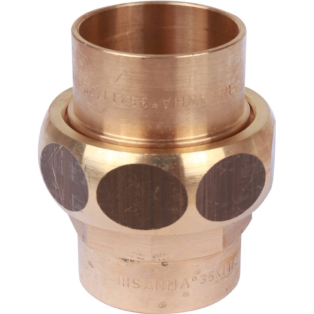 Американка 35 мм с плоской прокладкой под пайку SANHA 1433035