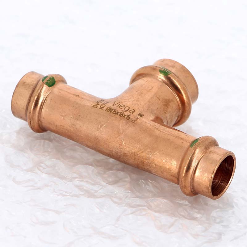 Тройник пресс медный Profipress VIEGA 15x18x15