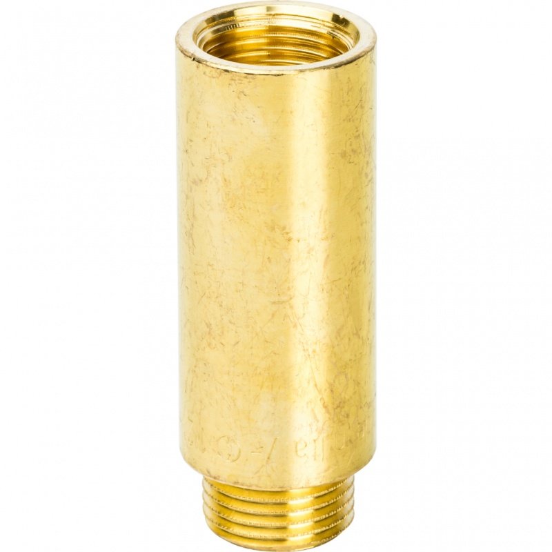 Удлинитель резьбовой ВН 1/2" x 60 мм латунь STOUT