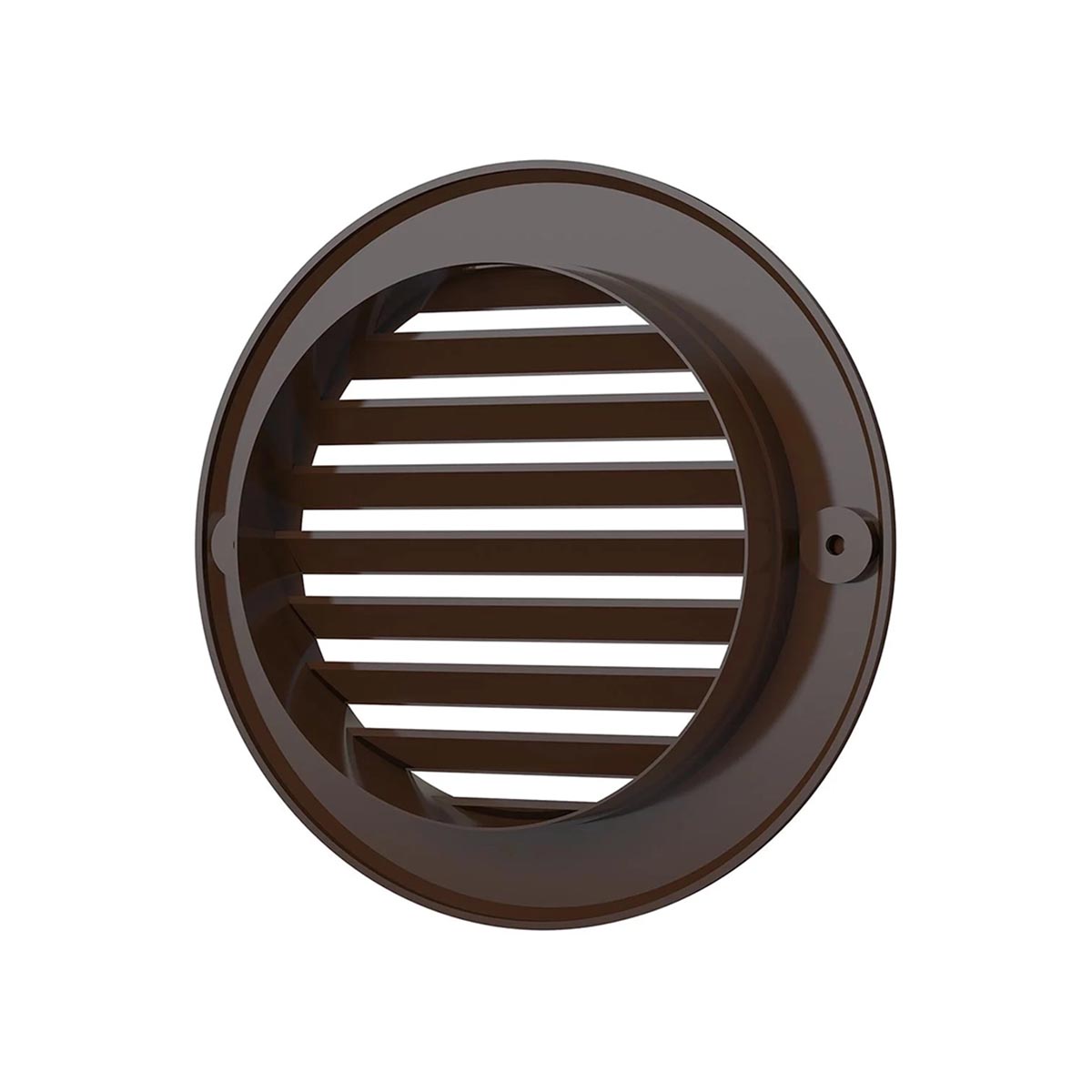 Решетка вентиляц. наружная круглая d 136 мм с фланцем d 100 пласт. (1/55) "эра" 10ркн кор