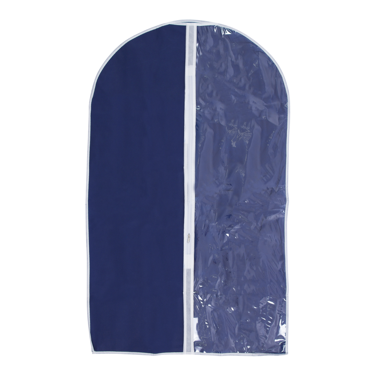 Чехол для одежды подвесной 60*100 см нетканый материал (синий) (1/60) "рыжий кот" gcn-60*100