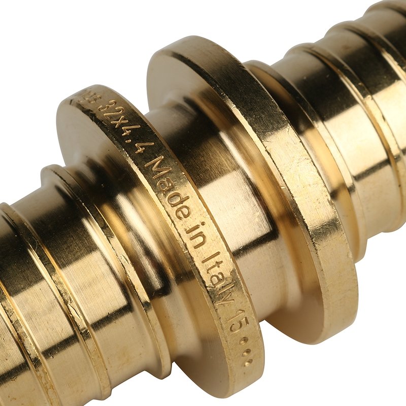 Муфта 32 х 32 аксиальная для труб PE-X STOUT