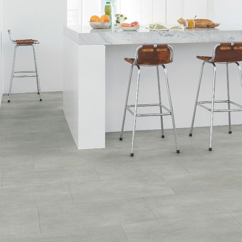 ПВХ-плитка Quick Step LIVYN Ambient Glue Plus AMGP 40050 Бетон тёплый серый