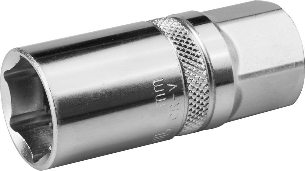 KRAFTOOL 1/2″, 16 мм, свечная торцовая головка с магнитом (27813-16)