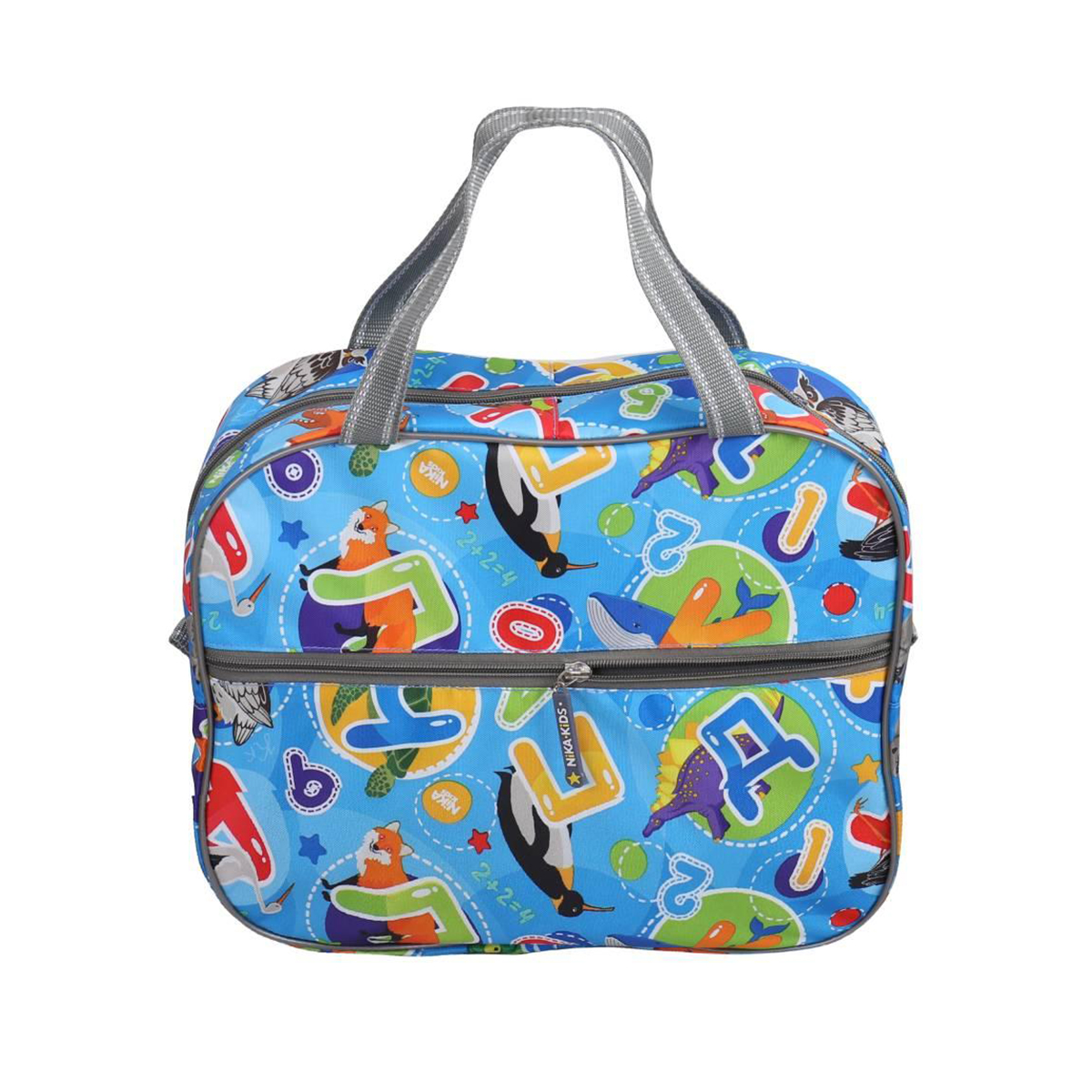 Сумка-папка сп1/1 (с буквами на голубом) 34 х 10 х 30 см (1/20) "ника"