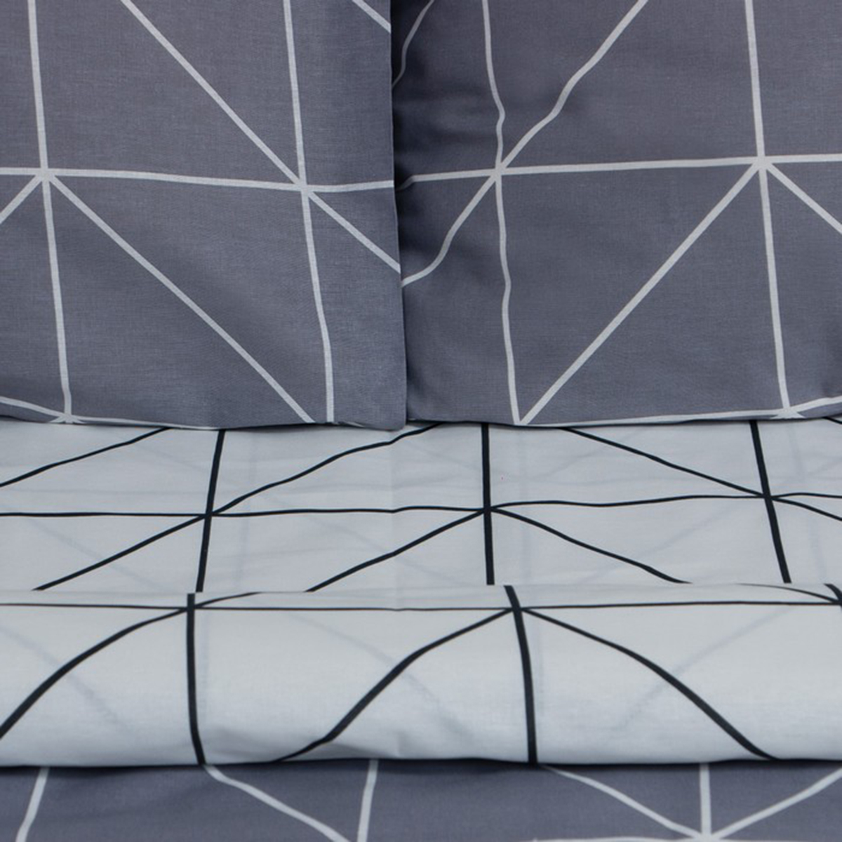 Постельное белье "этель" grey haze евро (бязь) (1) 7533794