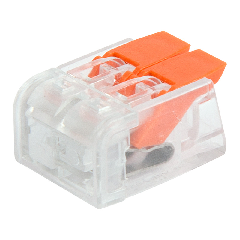 Клеммы универс. компакт. смк 221-412  до 4 мм², 2-проводн. упак. 5 шт. (1/50/8000) "rexant" 07-5206