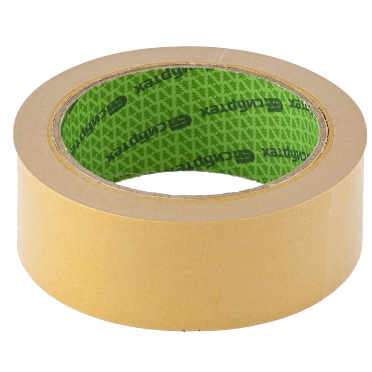 Лента клейкая двусторонняя, 38 мм х 25 м, на полипропиленовой основе Сибртех (88807)