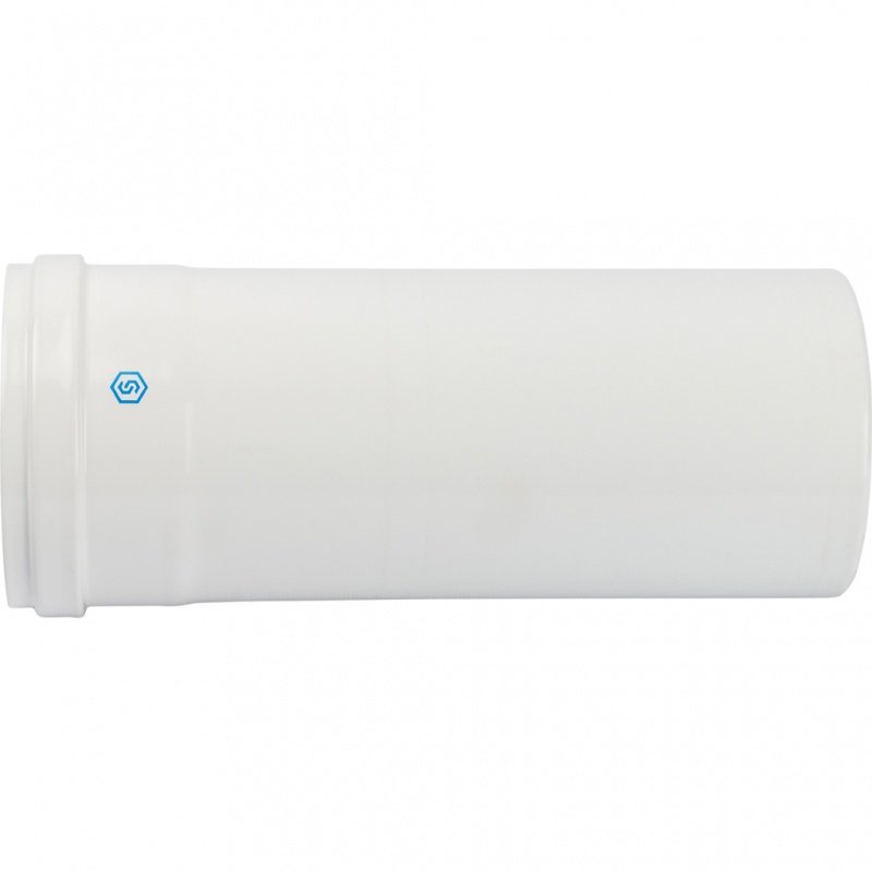 Труба дымохода коаксиальная 60 х 100 L=250 мм для конденсационных котлов STOUT