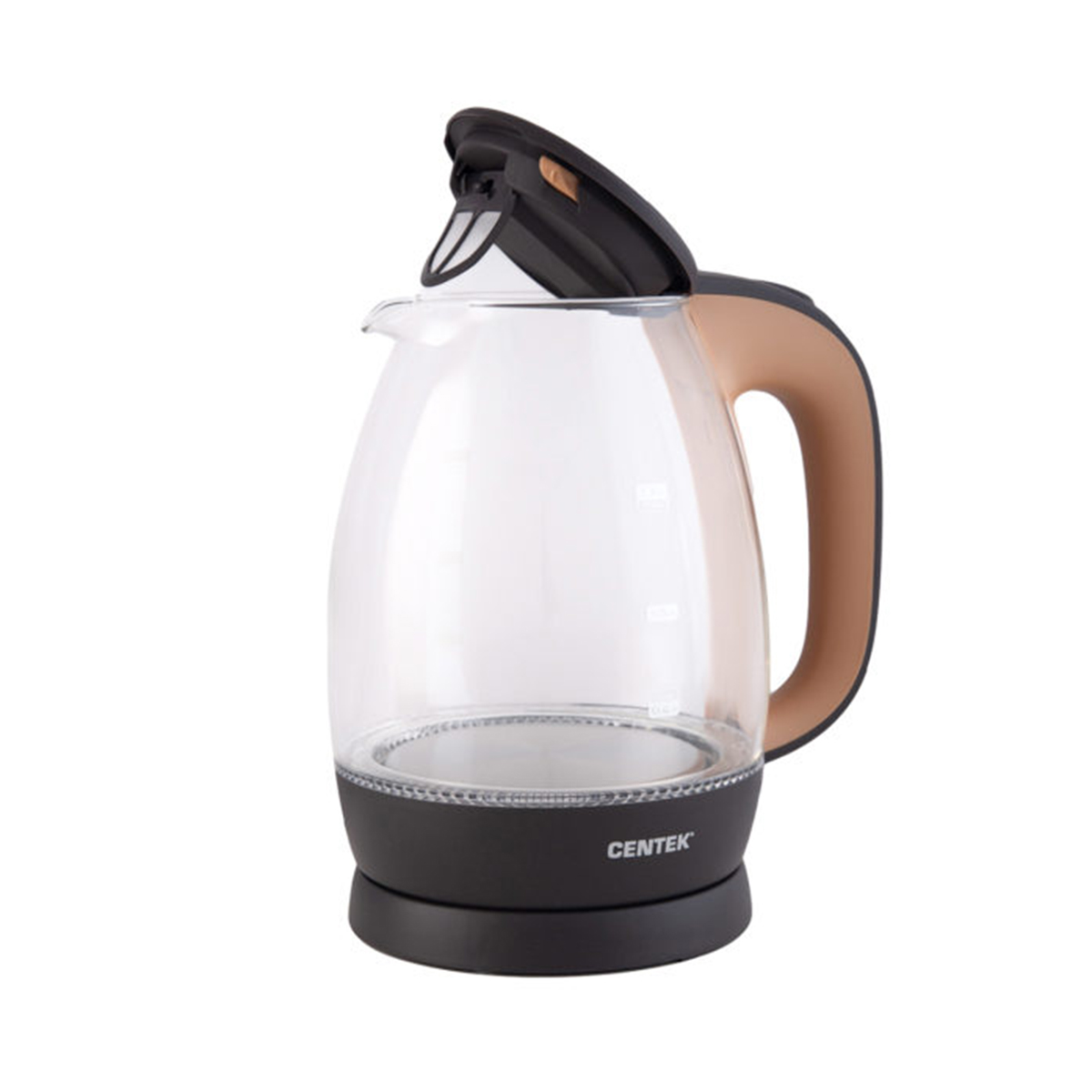 Чайник электр. ct-0056 1,7 л стекло/пластик (1/6) "centek"