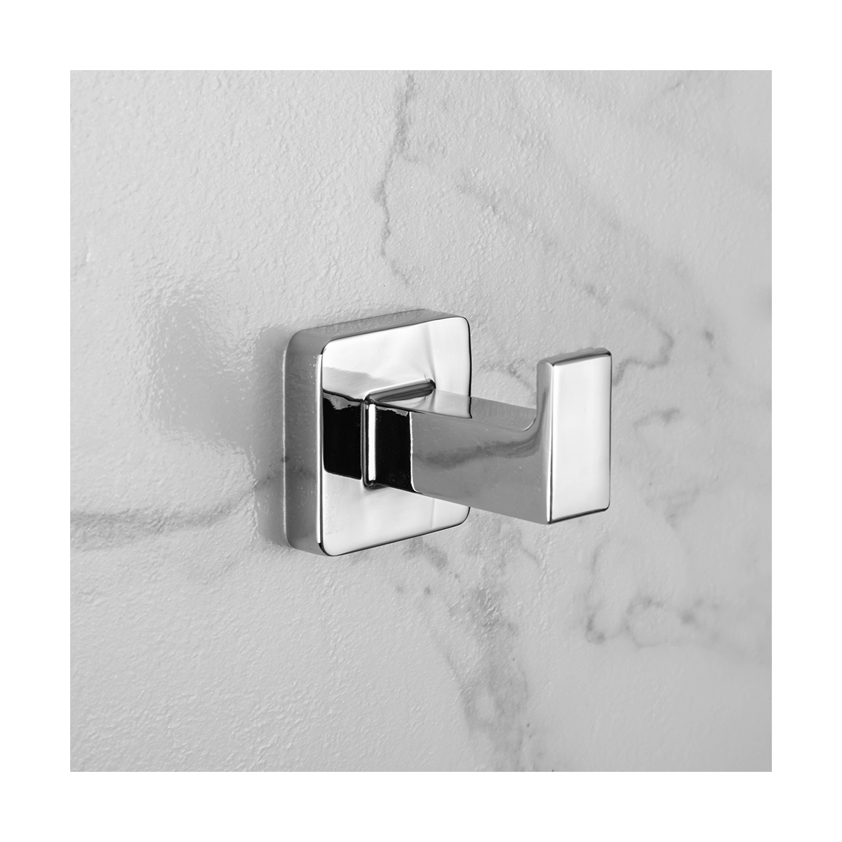 Крючок r15005-1 (нерж.сталь), хром (1/50/100) "frud"