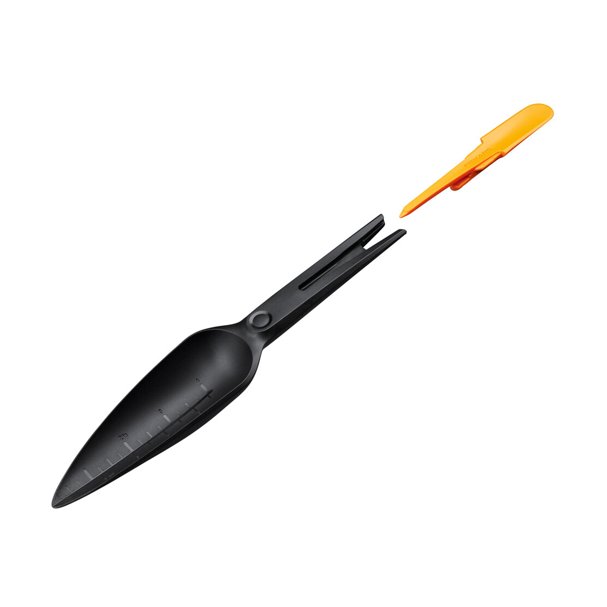 Совок посадочный "solid" (1/16) "fiskars" 1057641