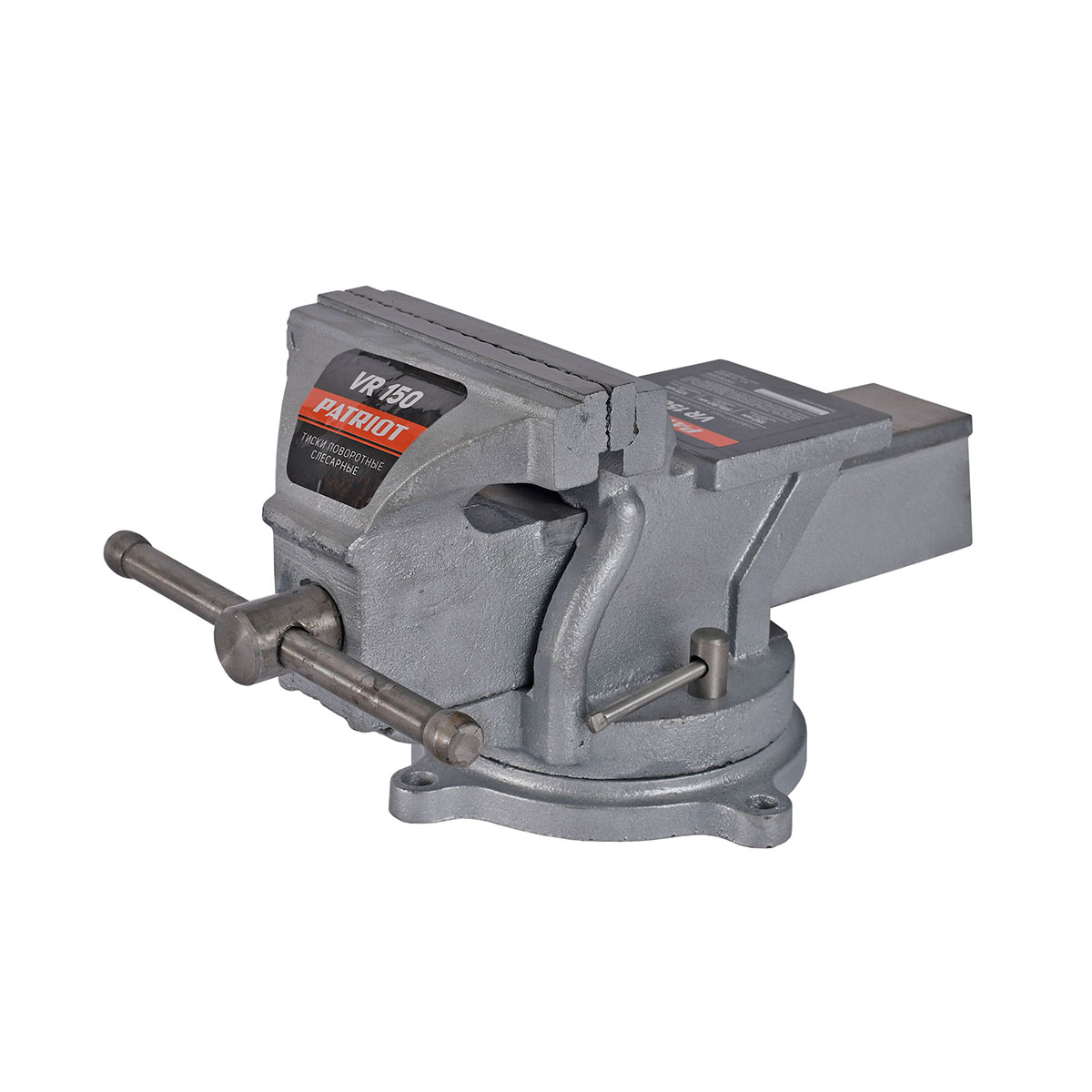 Тиски слесарные поворотные vr 150 (1) "patriot" 770000010