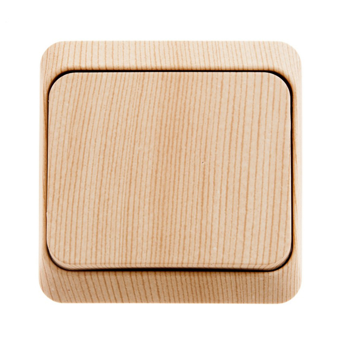 Переключатель открыт. уст. "этюд" 1 кл. 10а, сосна (1/25/200) "schneider"