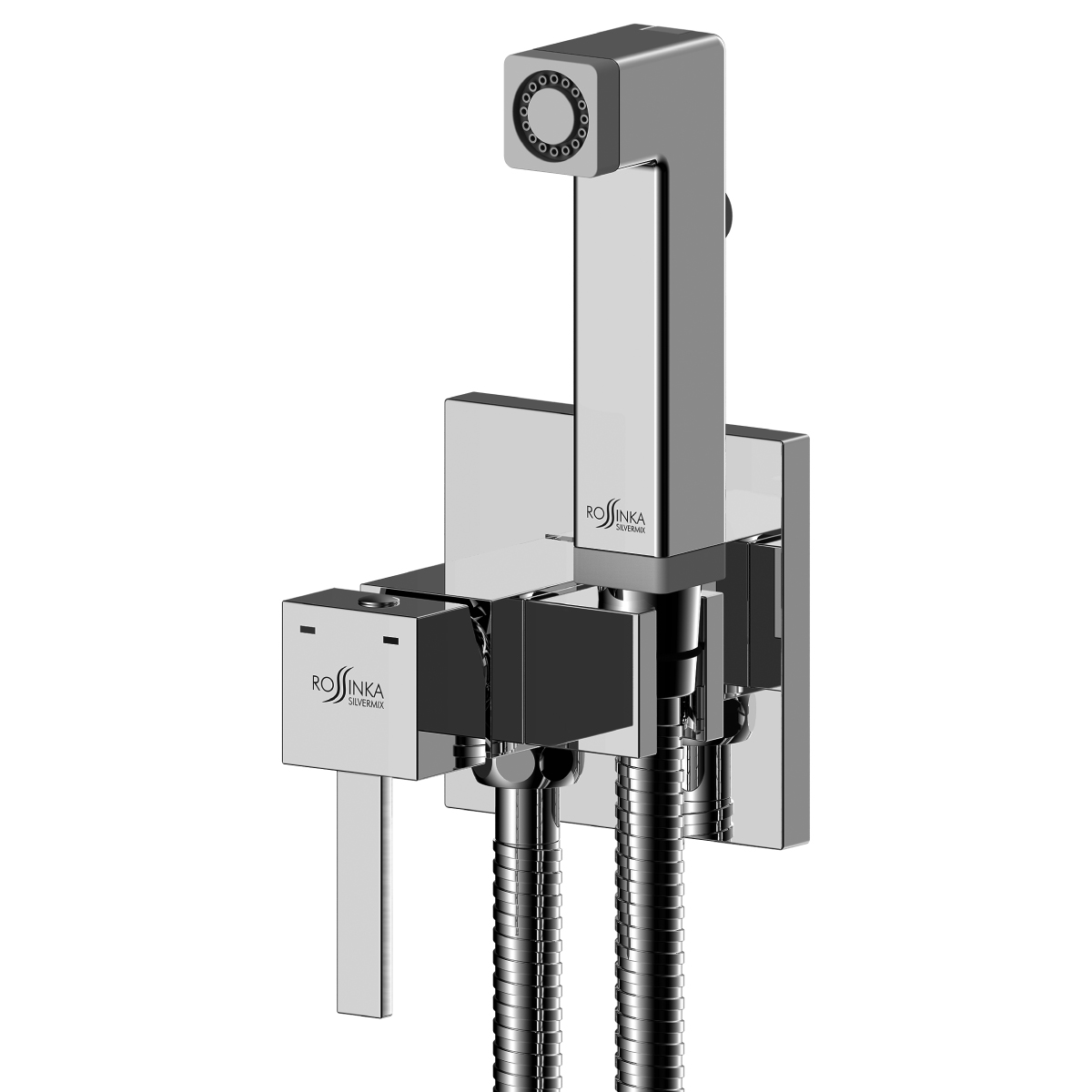 Смеситель с гигиеническим душем  x25-53 (встраиваемый) (1/12) "rossinka"
