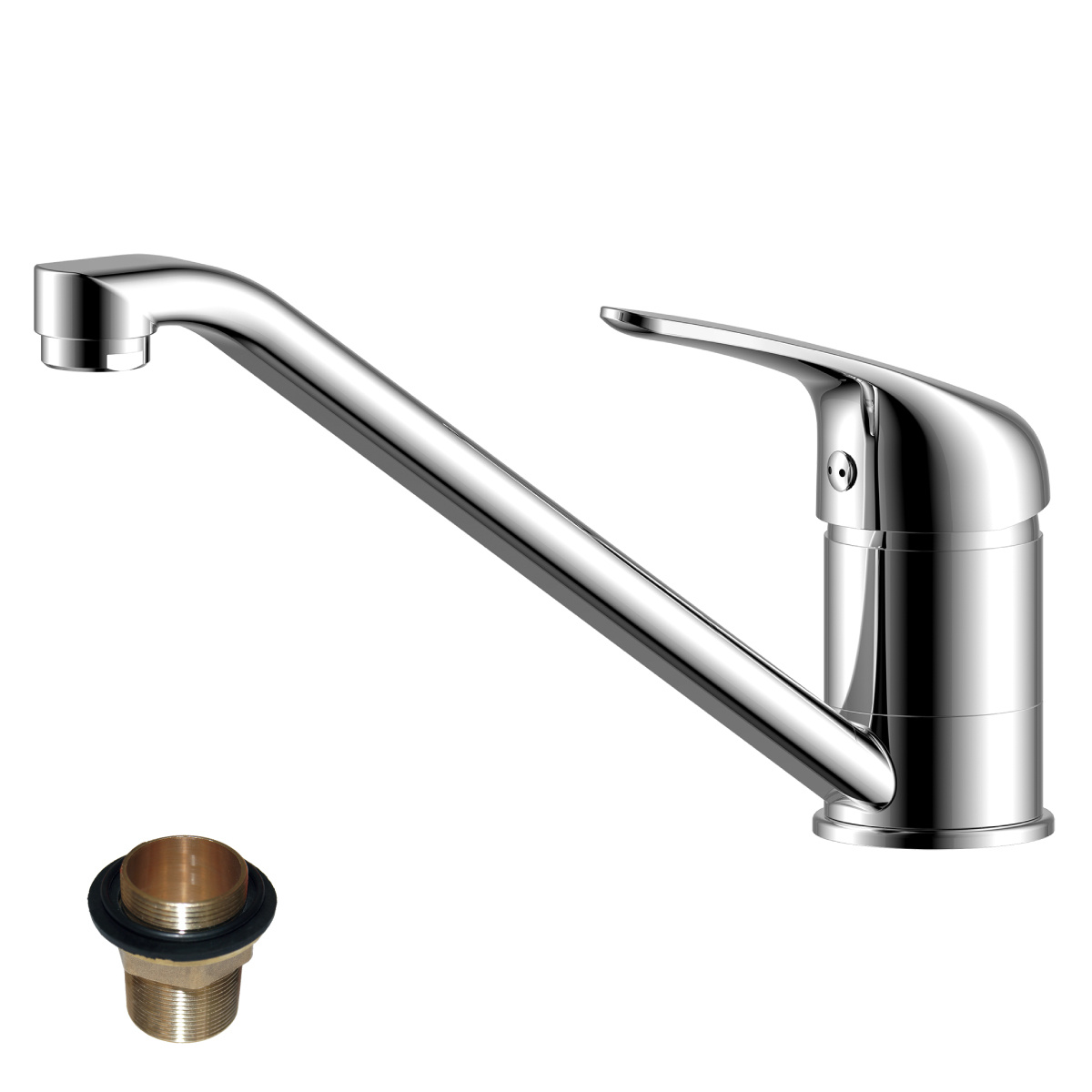 Смеситель для кухни  y40-21u  поворотн. излив (1/12) "rossinka"