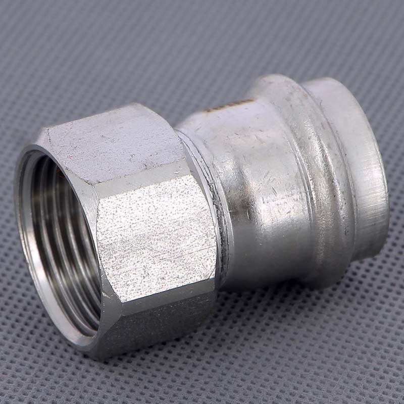 Муфта пресс-В 28х1" нержавеющая сталь Sanpress Inox VIEGA