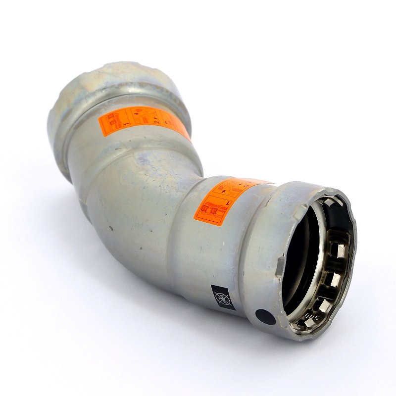 Угол 45 град. пресс оцинкованная сталь Megapress VIEGA 1"1/4