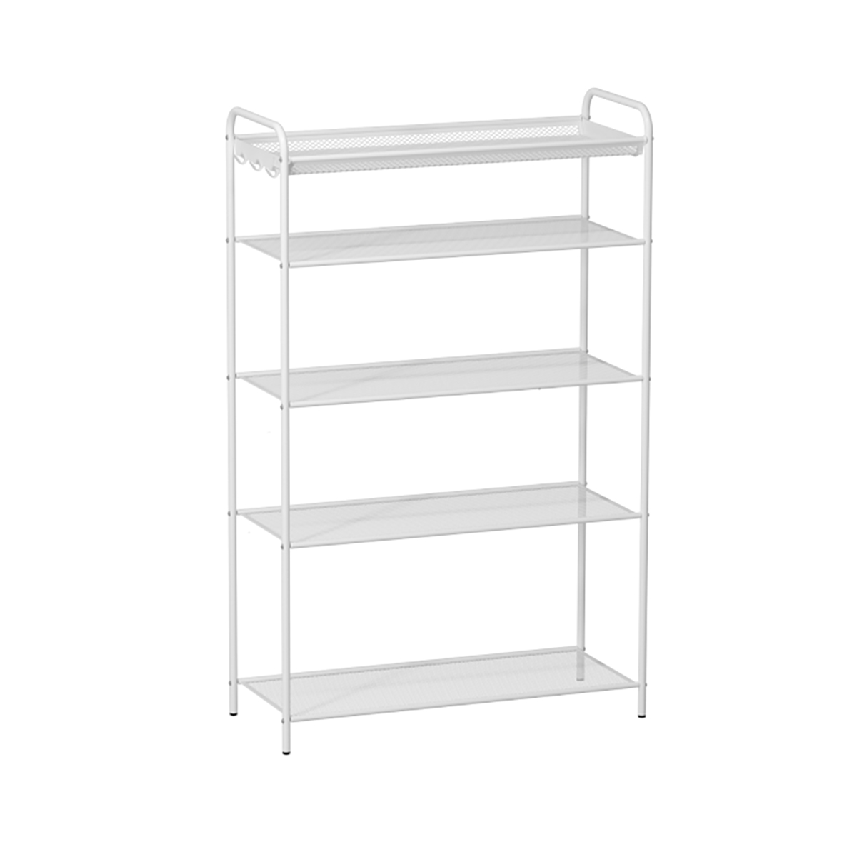 Подставка для обуви "верона 25" 5 полок (300*650*950 мм) металлик (1) пдо в25 мет