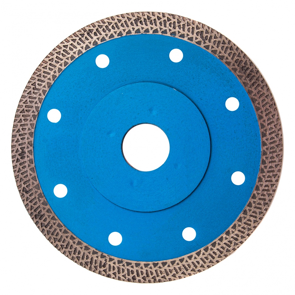 Диск алмазный, сплошной 125 х 22.2 мм, тонкий, сухая/мокрая резка Барс (73092)