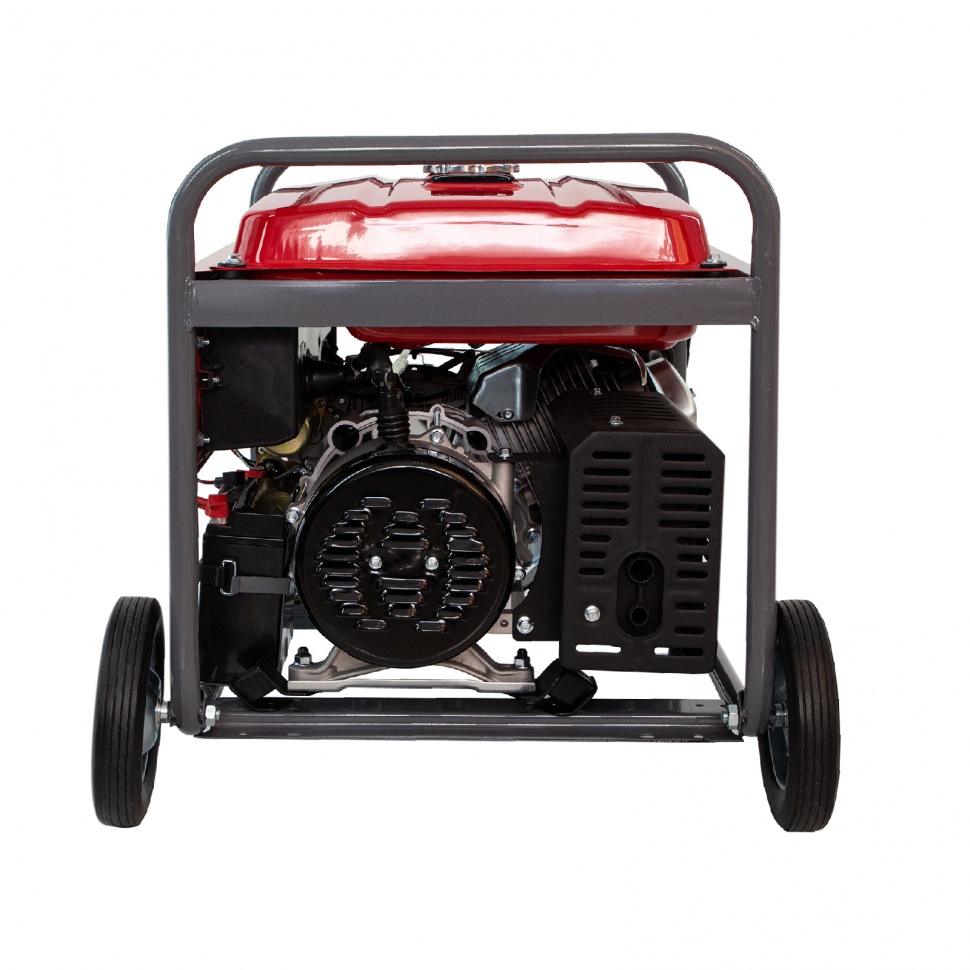 Генератор бензиновый LK 7500E, 6.5 кВт, 230 В, бак 25 л, электростартер Kronwerk (94694)