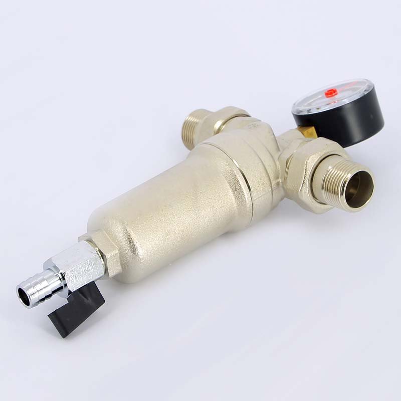 Фильтр магистральный промывной TIEMME 1/2" для горячей воды