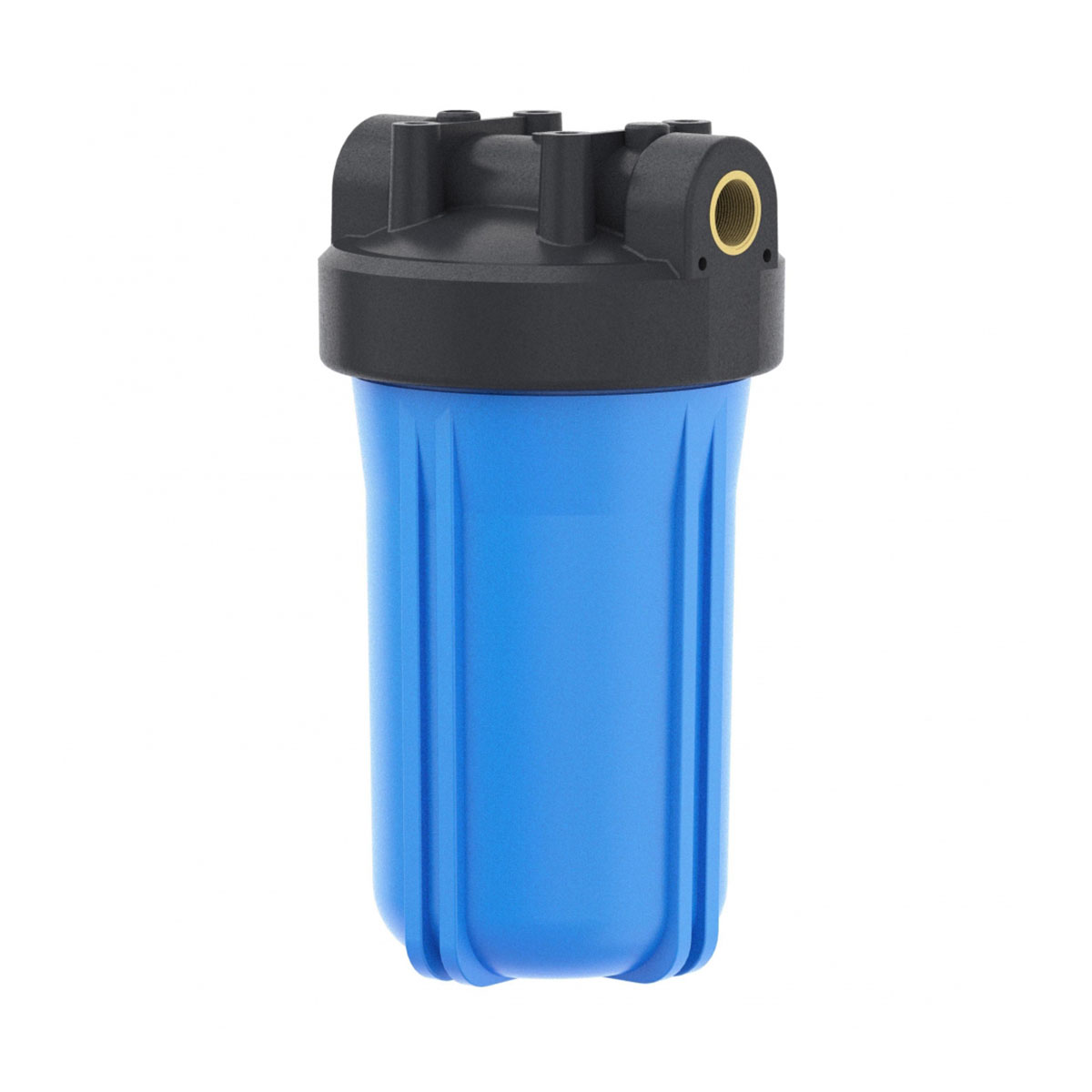 Корпус фильтра  для воды 10вв с латун. вставками (1) "гейзер"