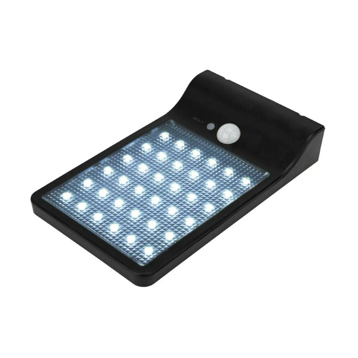 Прожектор светодиодный "new age" 10 вт 600 лм 3 реж. на солнеч. батарее (1/50) "lamper" 602-235