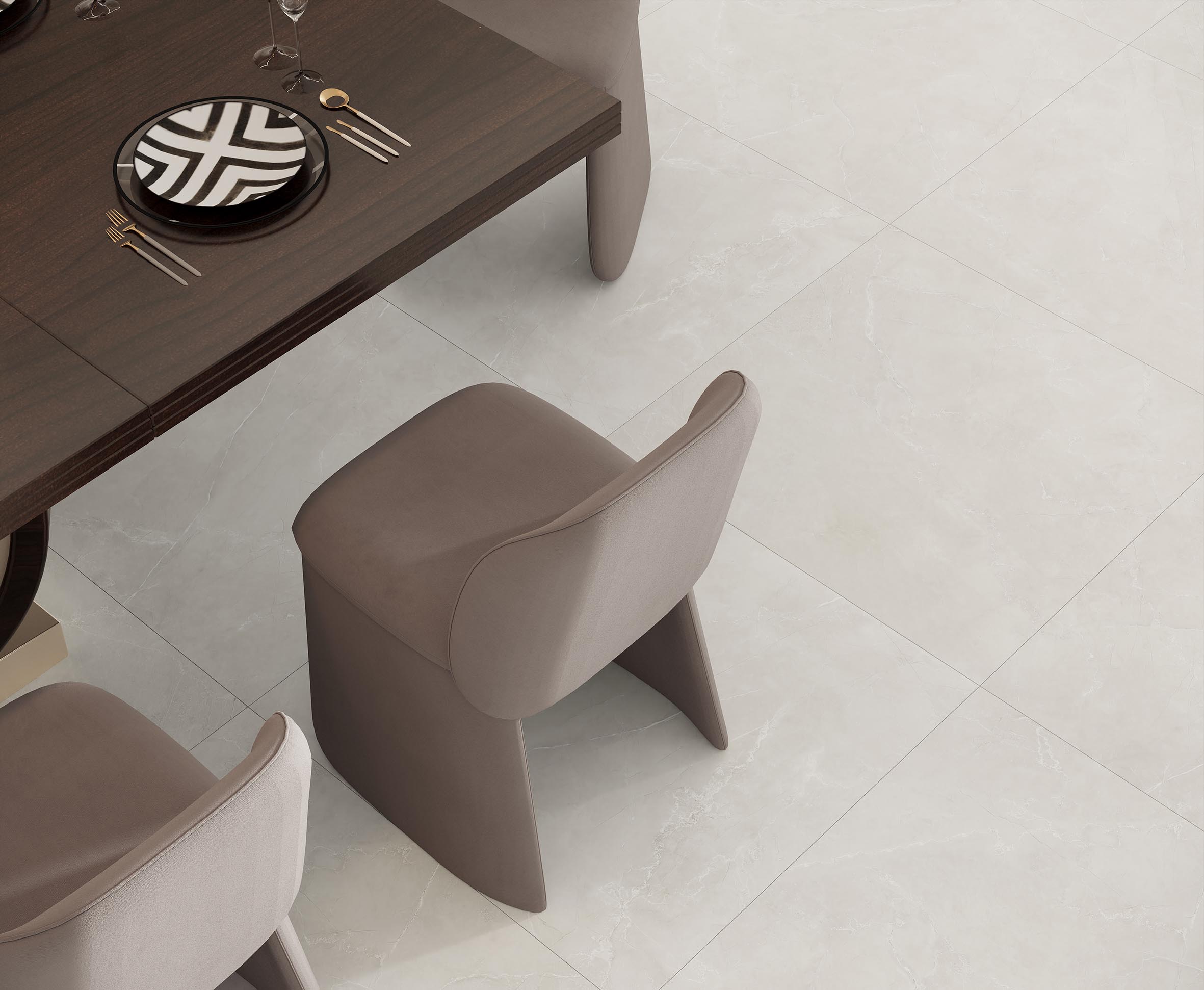 Impronta blanco керамогранит сатинированный 80x80