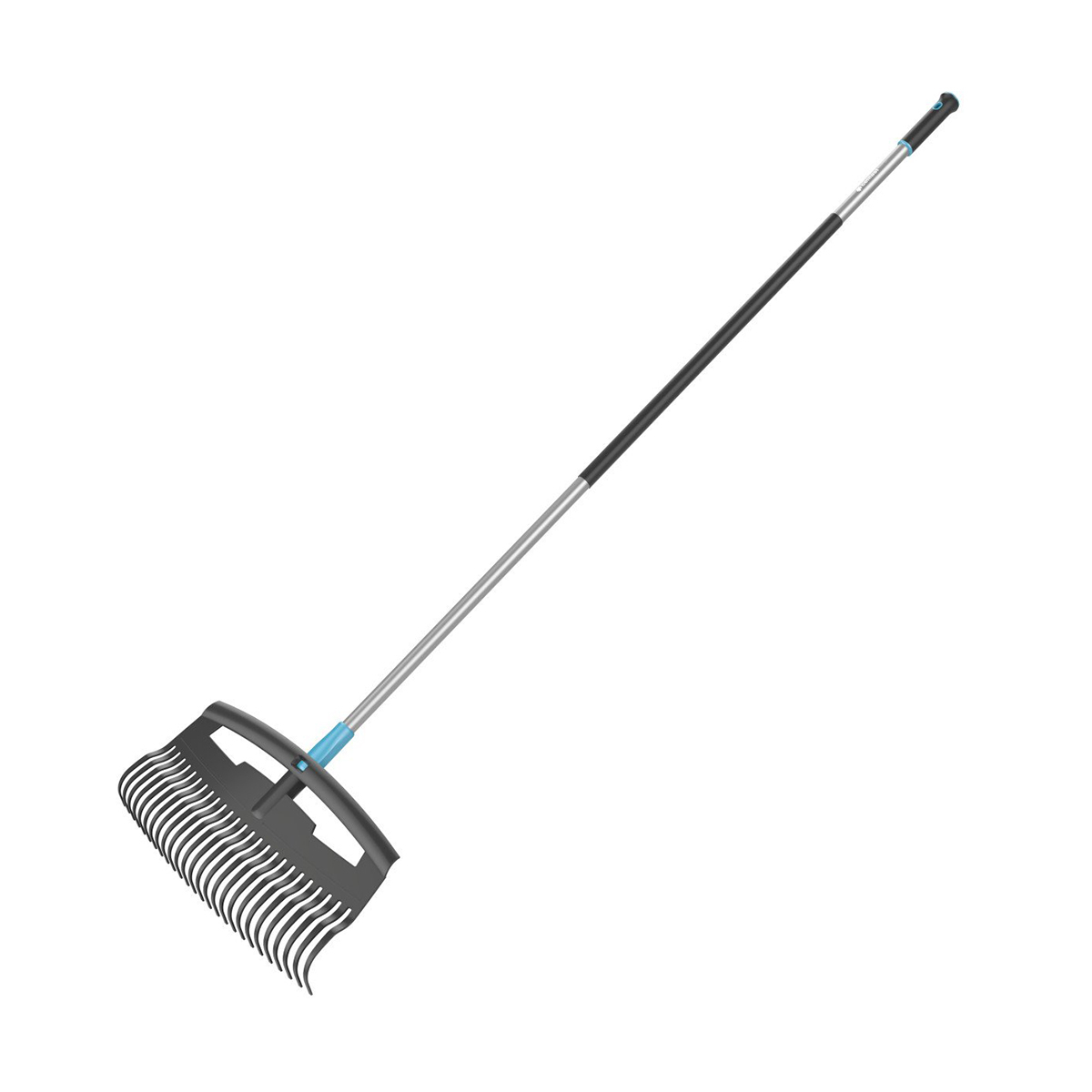 Грабли для листьев 525 мм, алюм. черенок (1/3) "ergo" 40-111