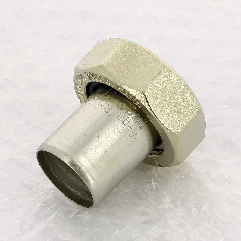 Муфта-вставка пресс-В 28x1"1/4 нержавеющая сталь Sanpress Inox VIEGA