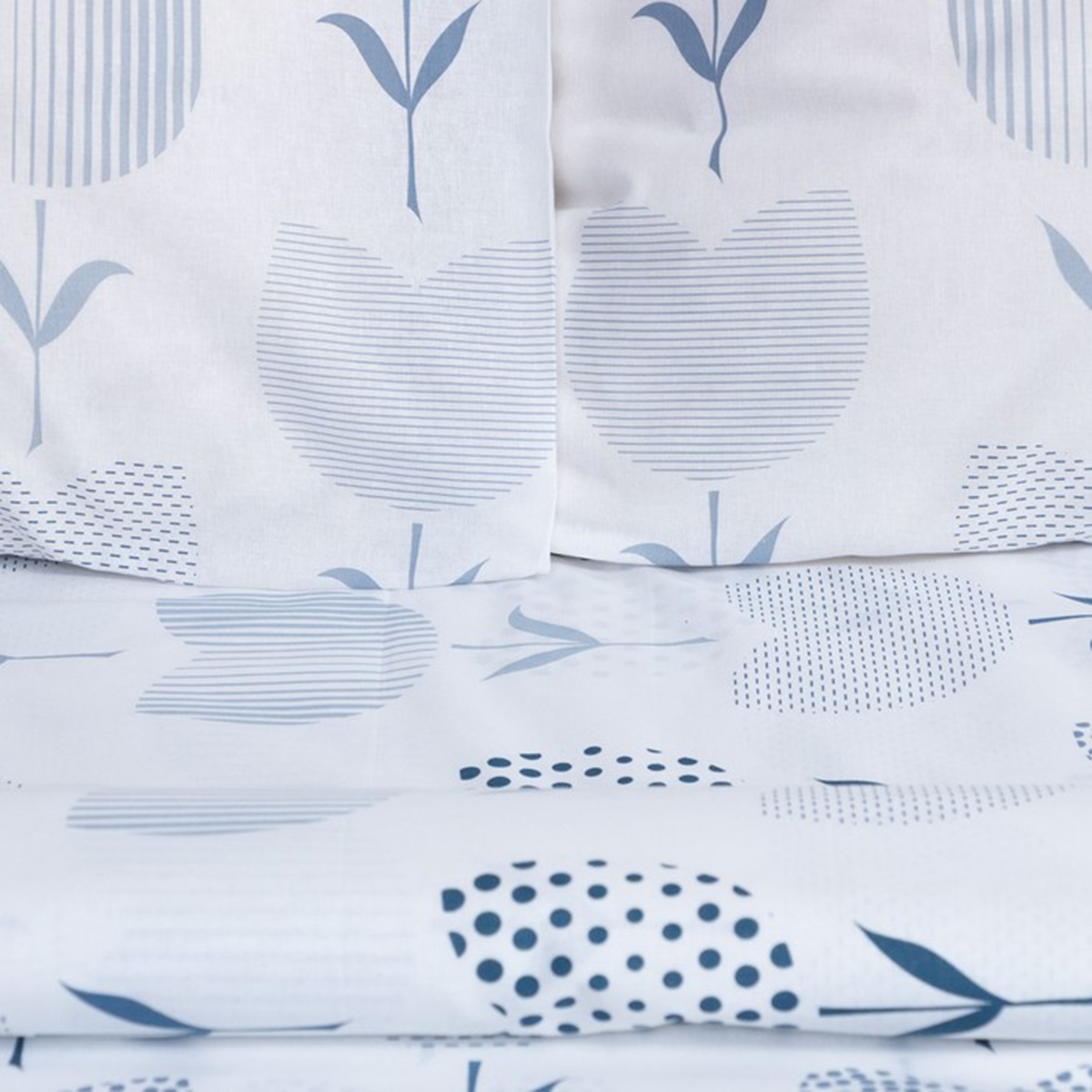 Постельное белье "этель" тюльпаны 2 сп. (поплин) (1) 7534028