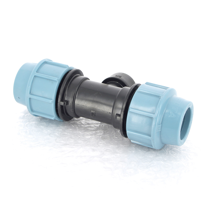 Тройник ПНД переходной под обжим ВР 63 x 1"1/2 полиэтиленовый UNIDELTA