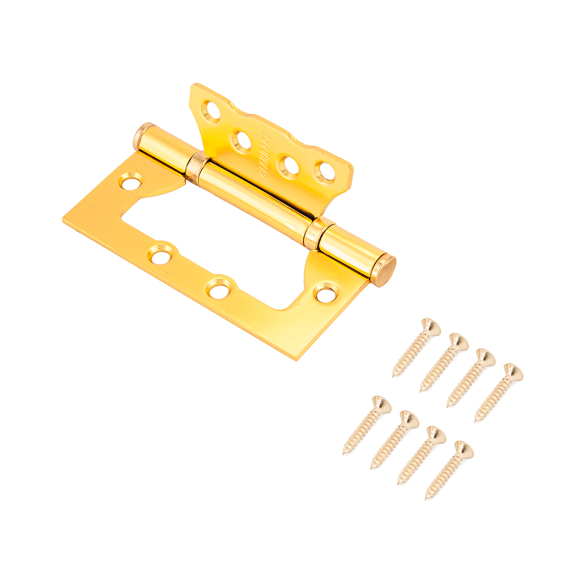 Петля накладн. универс. 2bb sbp (100*75*2,5) матов. латунь (1/20/100) "стандарт"