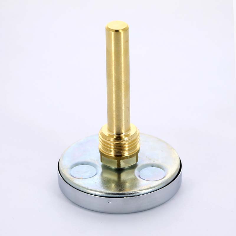 Термометр биметаллический F+R801 63 мм 120° WATTS с погружной гильзой 75 мм