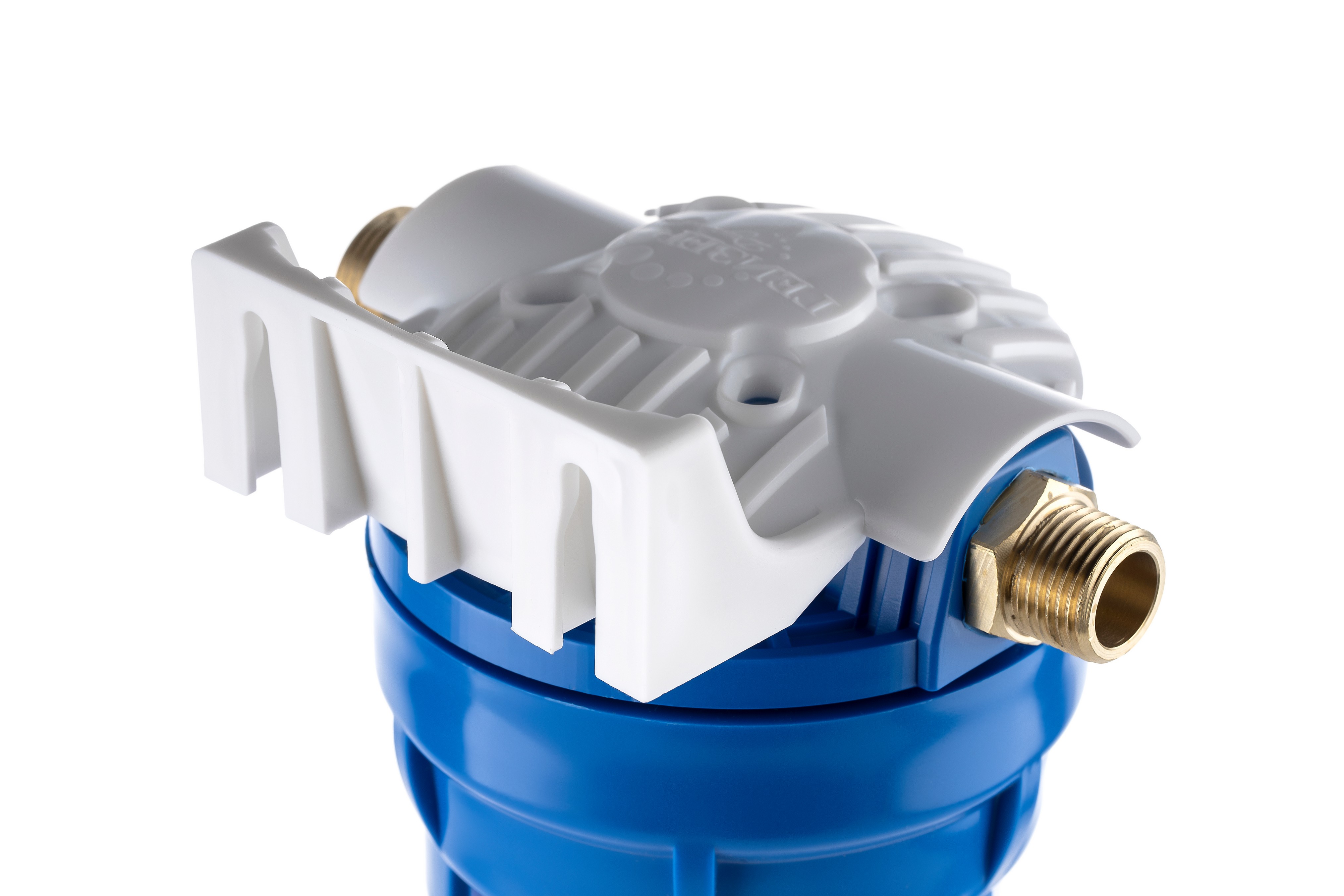 Корпус Гейзер 10" 1/2" x 3/4" прозрачный для холодной воды