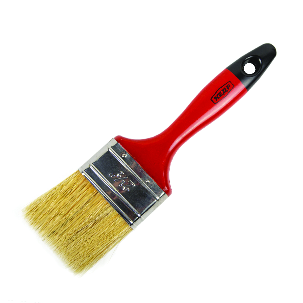 Кисть плоская "профи" №2,5/63 мм  (12/240) натур.щетина, пласт.ручка "кедр"  008-5625