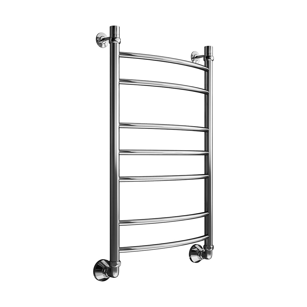 Полотенцесушитель водяной вид 5 "эко" 500*800 гайка/гайка (хром) (1) "маргроид"
