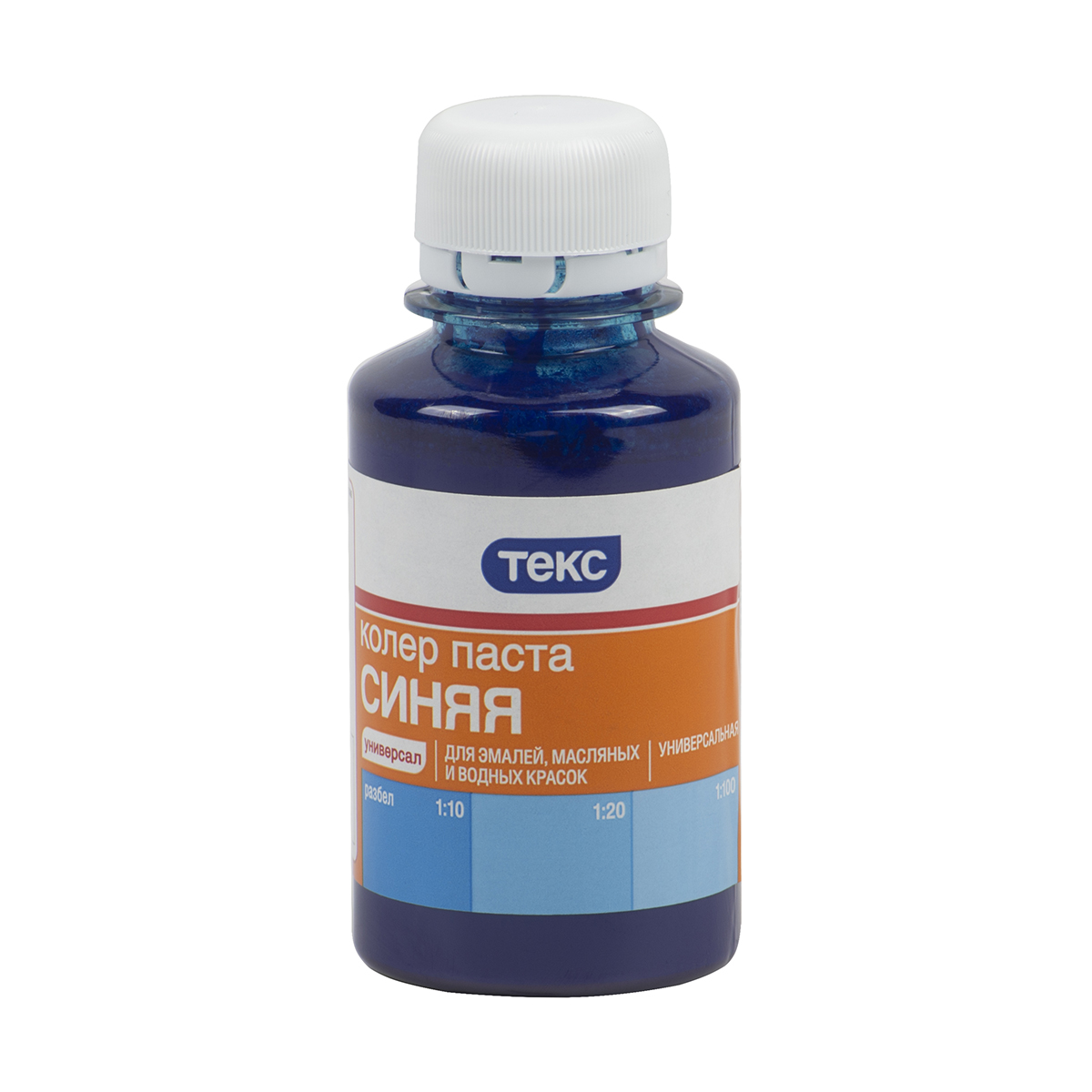 Паста колер. универс. № 06  синяя  0,1 л (30) текс