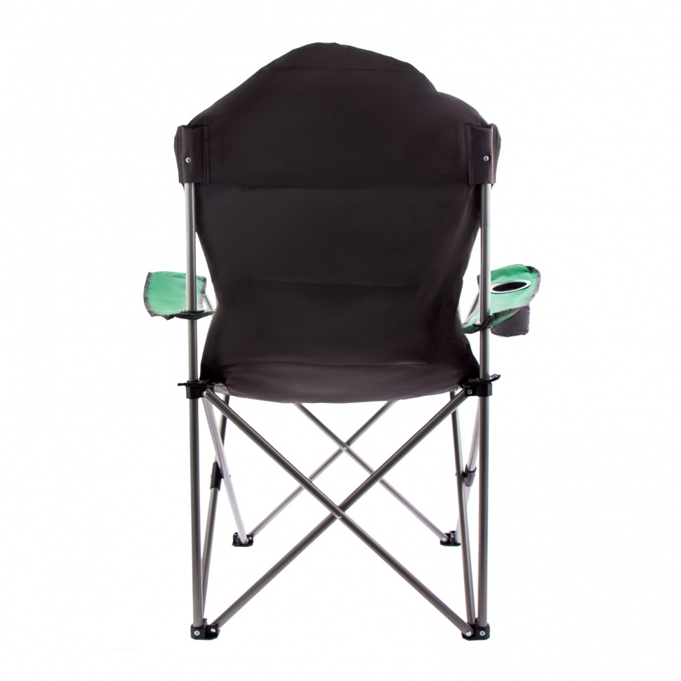 Кресло складное с подлокотниками и подстаканником, 60 х 60 х 110/92 см, Camping Palisad (69592)