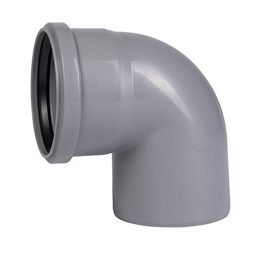 Отвод однораструбный 32 х 87° OSTENDORF HTB для канализации