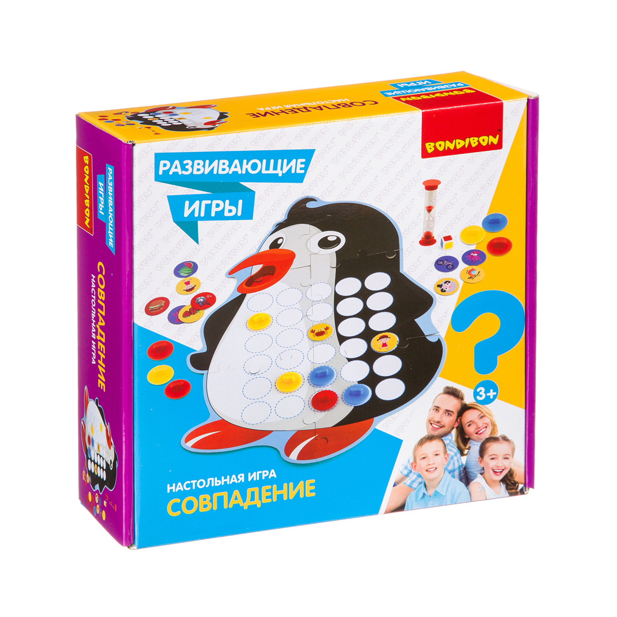 Игра развивающая "совпадение" "bondibon" вв4170