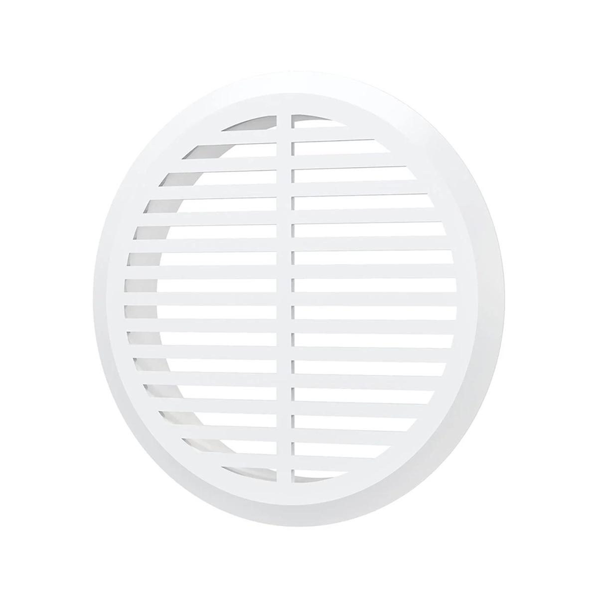 Решетка вентиляц. переточная круглая d 50 мм с фланцем d 45 (4 шт.) пласт. (1/125) "эра" 05дп 1/4