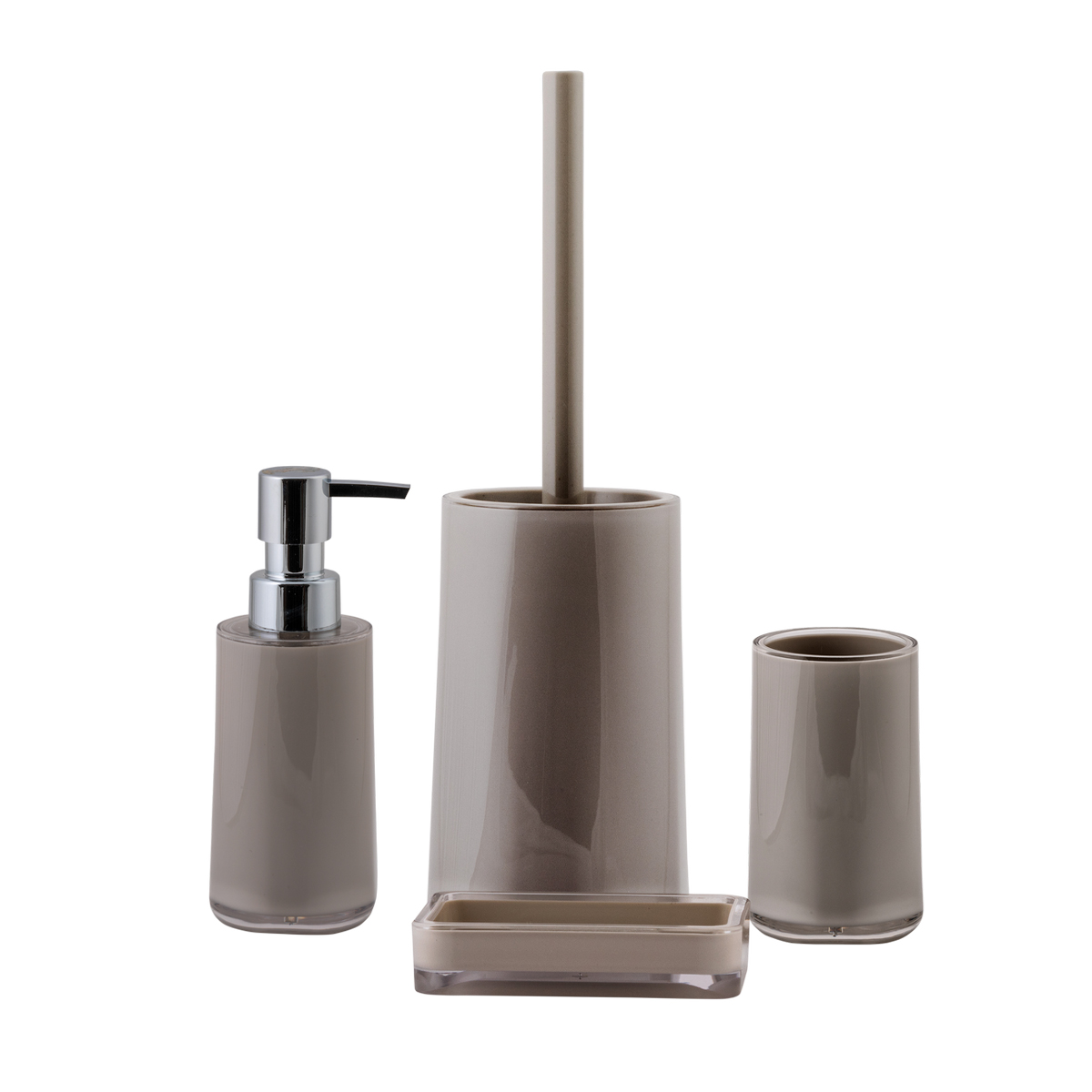 Мыльница "aya" акрил (бежевый) (1/12) "swensa" swp-7018bg-04