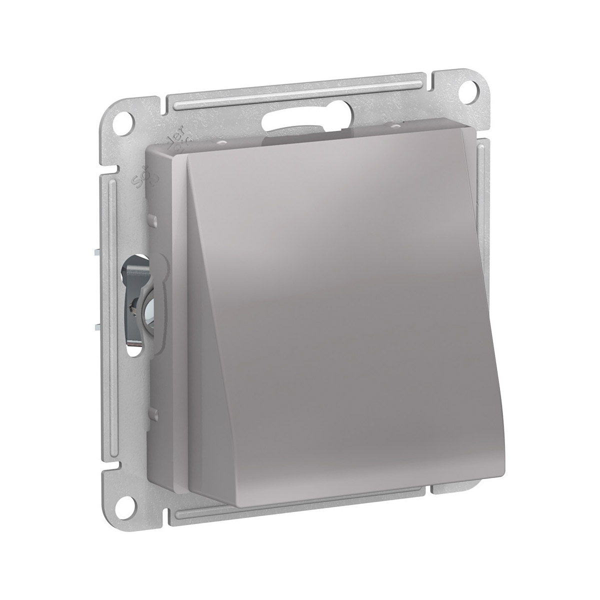 Вывод кабеля "atlasdesign" (механизм) алюминий (1/10/60) "schneider"